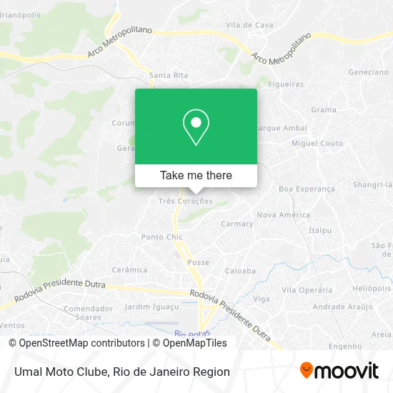 Umal Moto Clube map