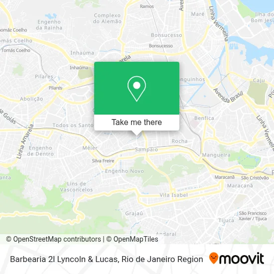 Barbearia 2l Lyncoln & Lucas map