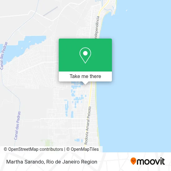 Martha Sarando map