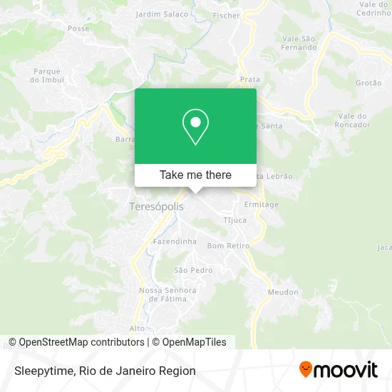 Sleepytime map