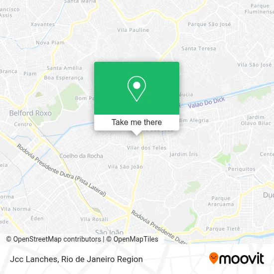 Jcc Lanches map