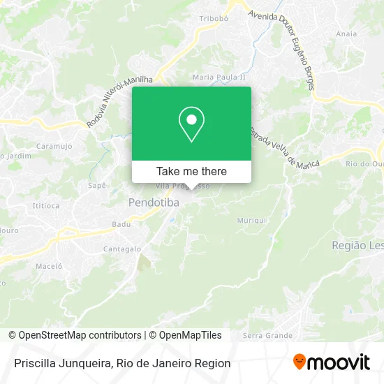 Priscilla Junqueira map