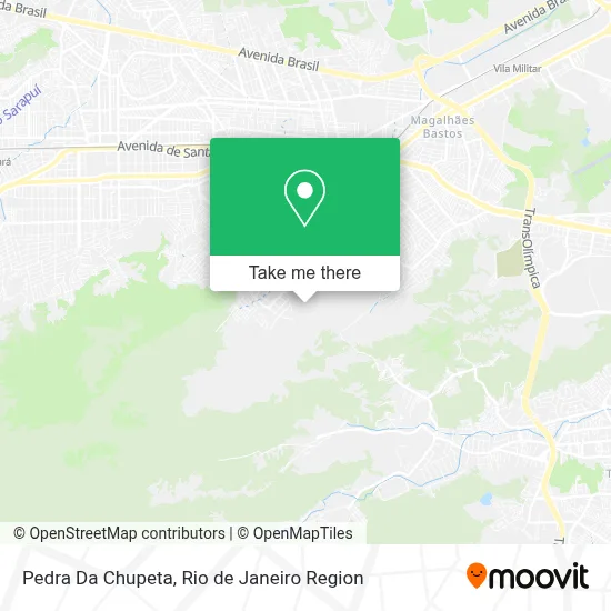 Pedra Da Chupeta map