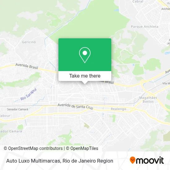 Auto Luxo Multimarcas map