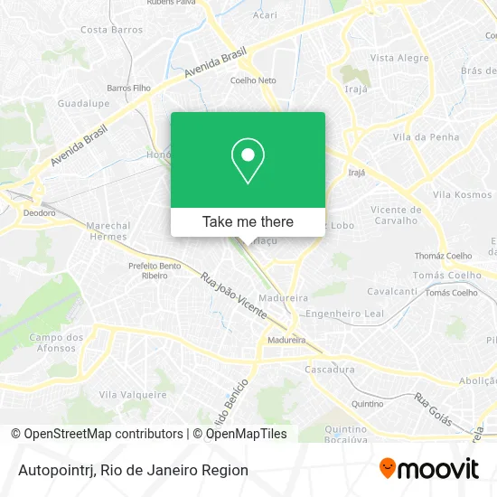 Autopointrj map