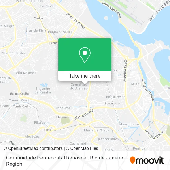 Comunidade Pentecostal Renascer map