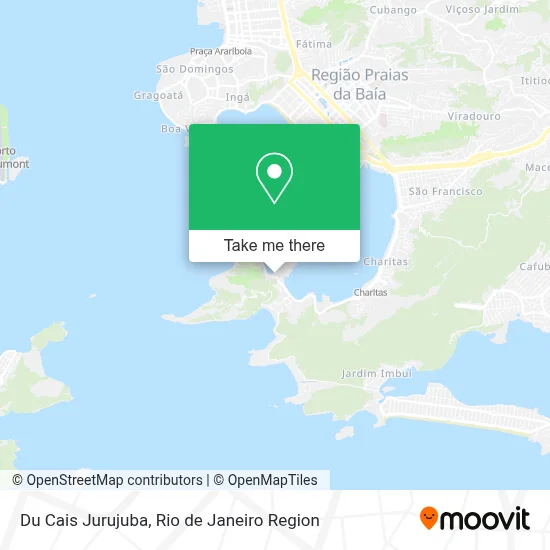 Du Cais Jurujuba map