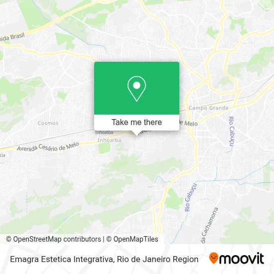 Emagra Estetica Integrativa map