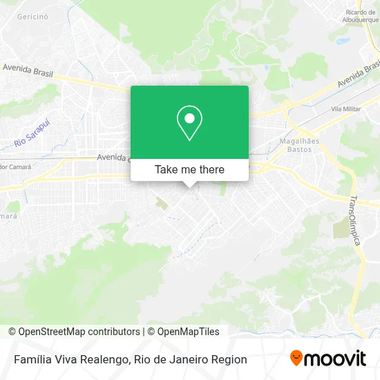 Família Viva Realengo map