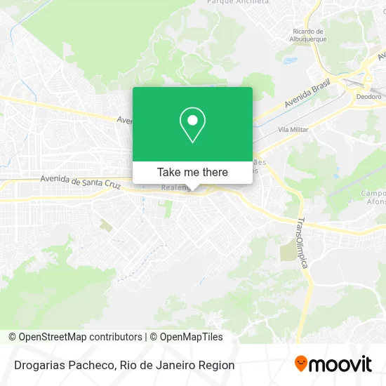 Drogarias Pacheco map