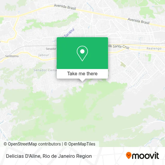 Delicias D'Aline map