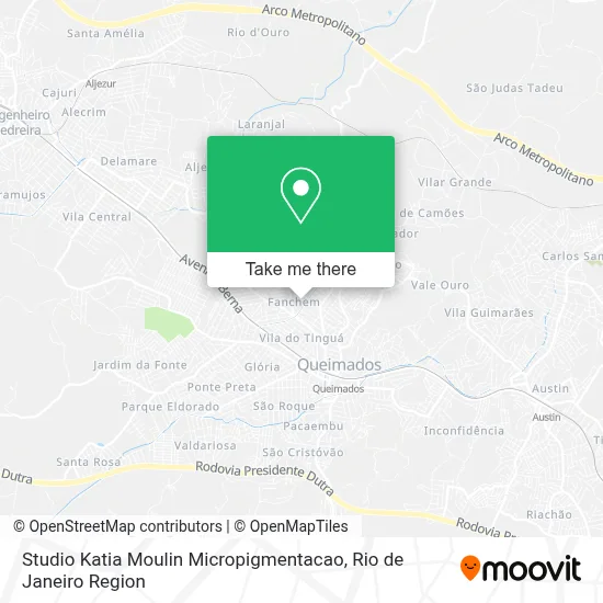 Studio Katia Moulin Micropigmentacao map