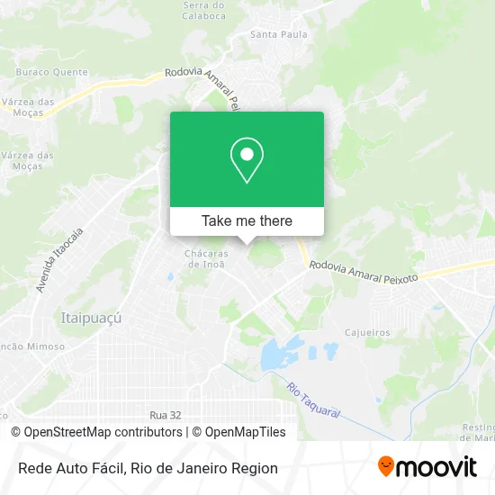 Rede Auto Fácil map
