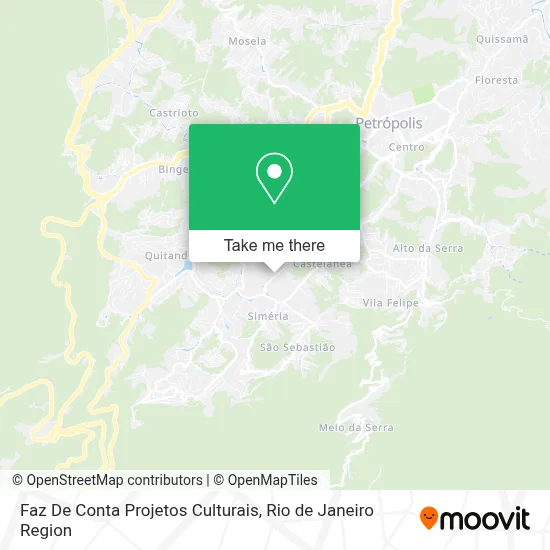 Faz De Conta Projetos Culturais map