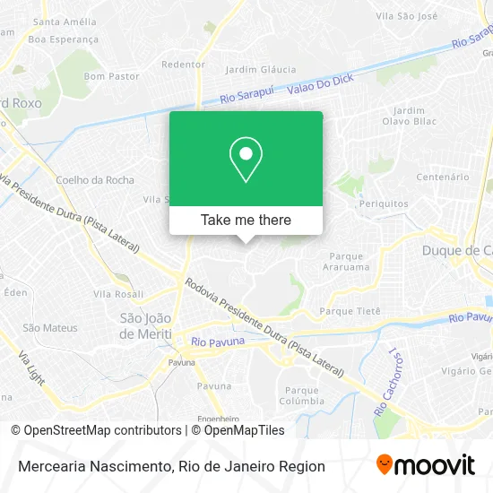 Mercearia Nascimento map
