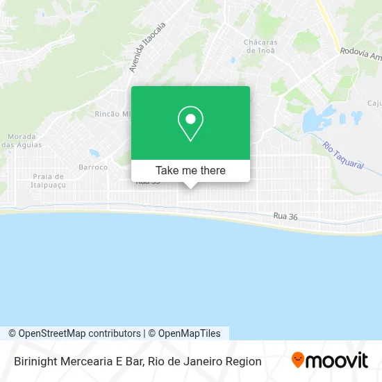 Birinight Mercearia E Bar map