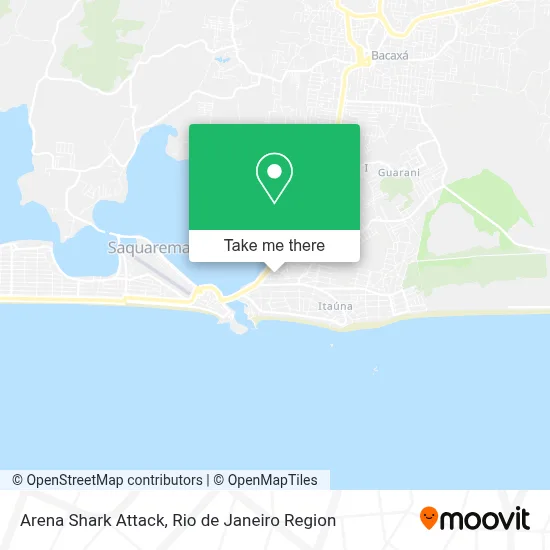 Arena Shark Attack map