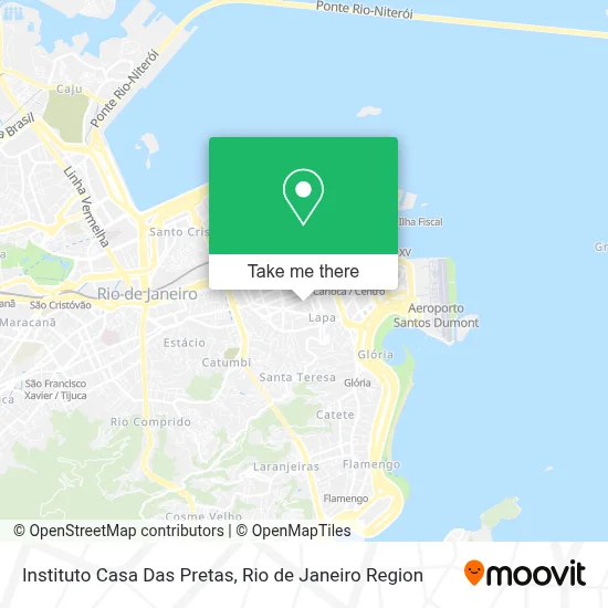 Instituto Casa Das Pretas map