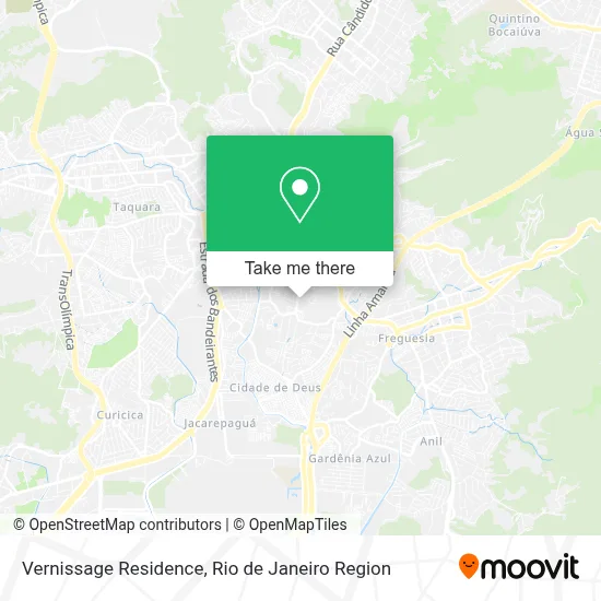 Vernissage Residence map