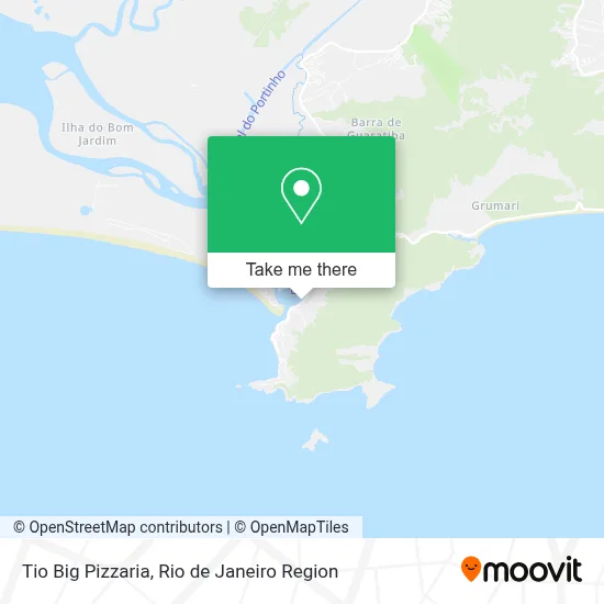 Tio Big Pizzaria map