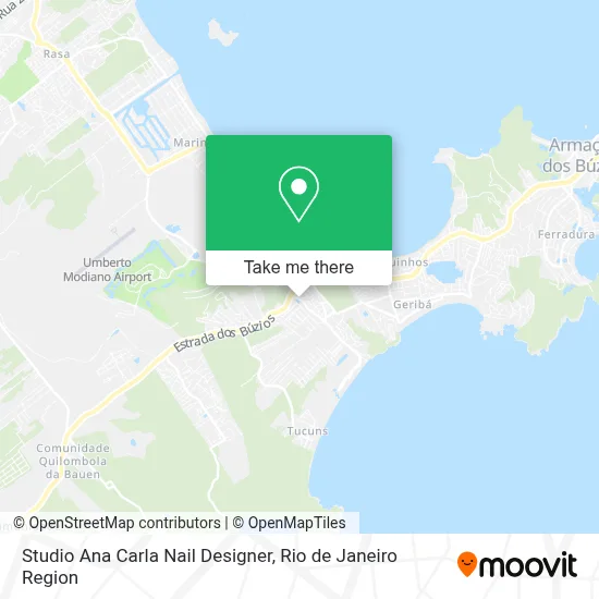 Studio Ana Carla Nail Designer map