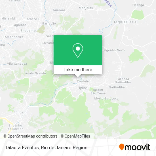 Dilaura Eventos map