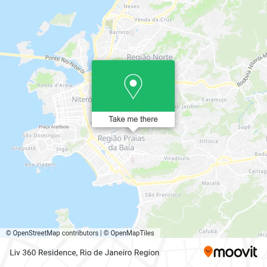 Liv 360 Residence map