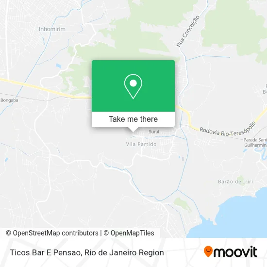 Ticos Bar E Pensao map