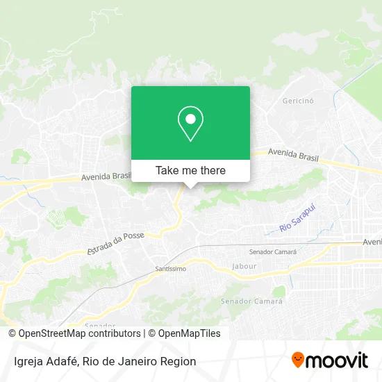 Igreja Adafé map