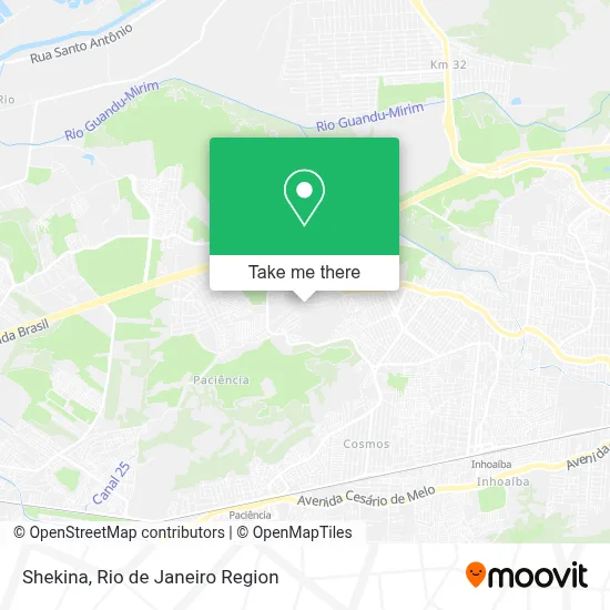 Shekina map
