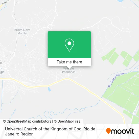 Igreja Universal Do Reino De Deus map