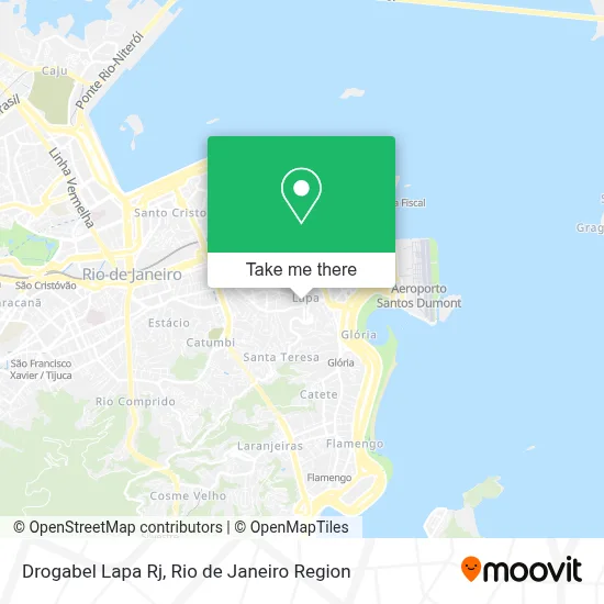 Drogabel Lapa Rj map