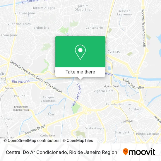 Central Do Ar Condicionado map