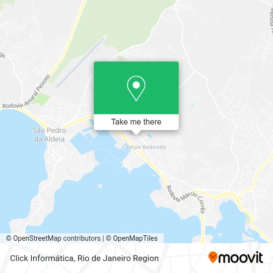 Click Informática map