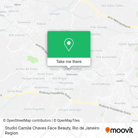 Studio Camila Chaves Face Beauty map