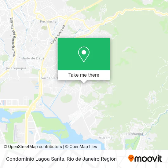 Condomínio Lagoa Santa map