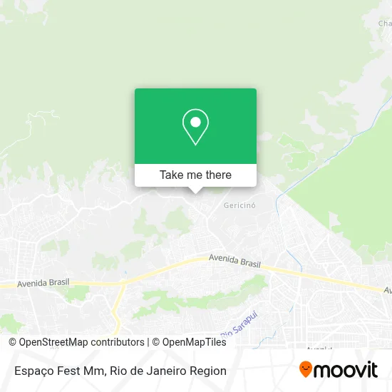 Espaço Fest Mm map
