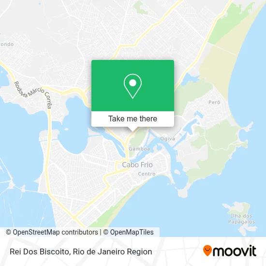 Rei Dos Biscoito map