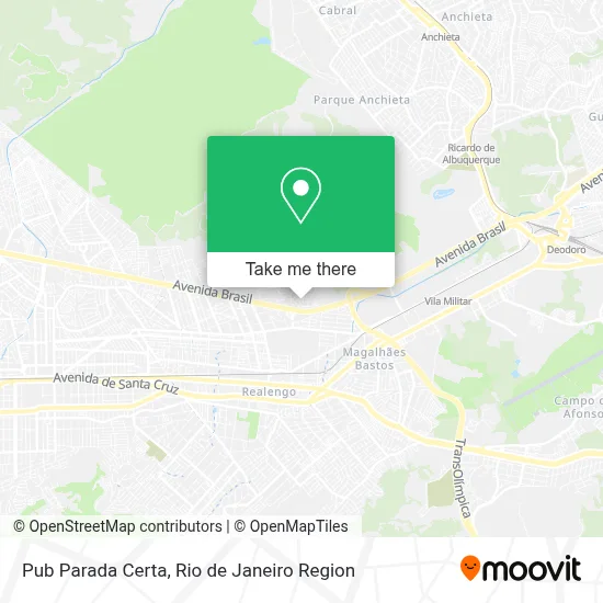 Pub Parada Certa map