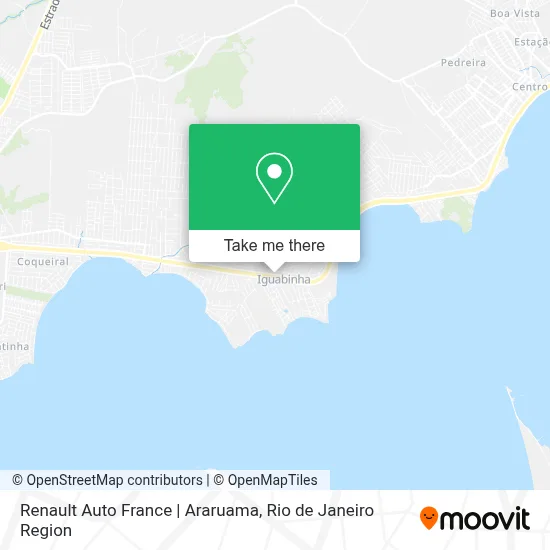 Renault Auto France | Araruama map