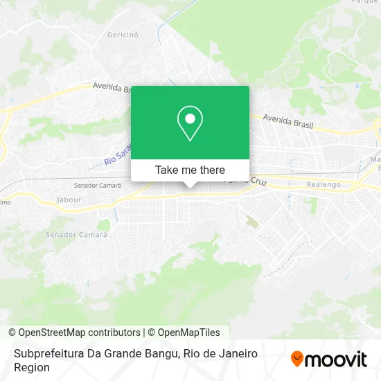 Subprefeitura Da Grande Bangu map