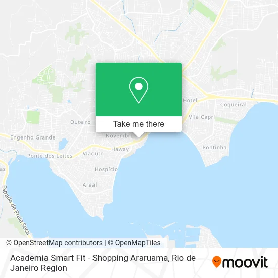 Academia Smart Fit - Shopping Araruama map