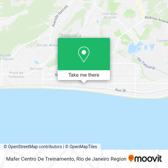 Mafer Centro De Treinamento map