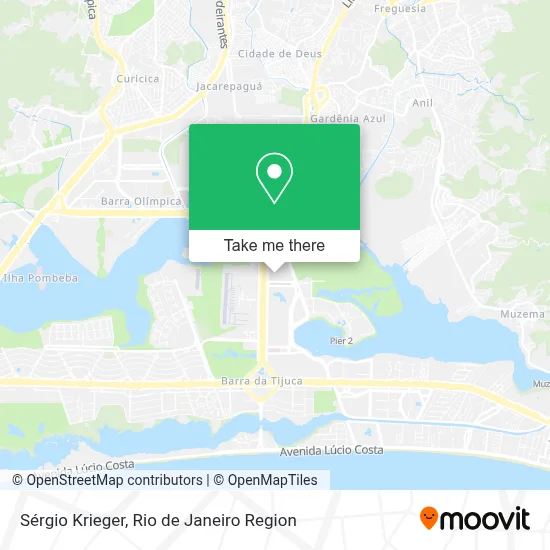 Sérgio Krieger map