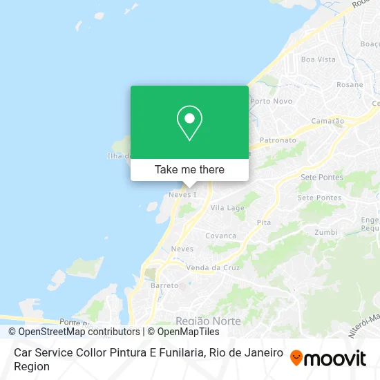 Car Service Collor Pintura E Funilaria map