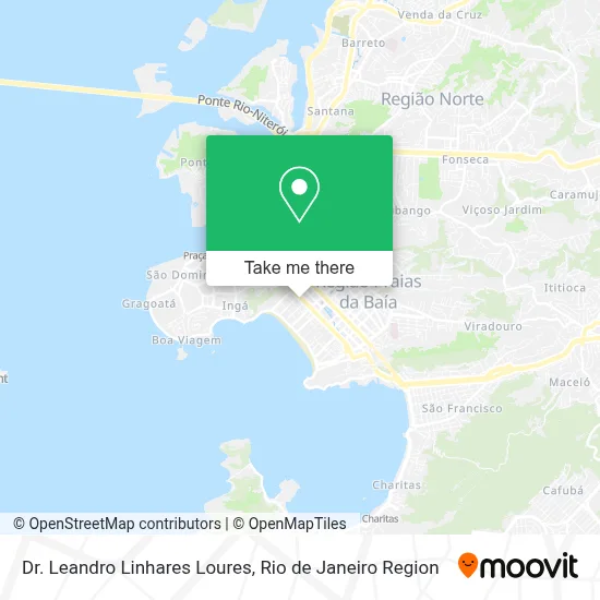 Dr. Leandro Linhares Loures map