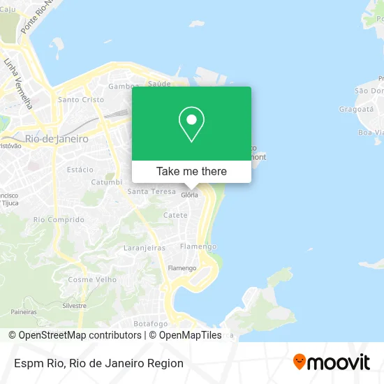 Espm Rio map