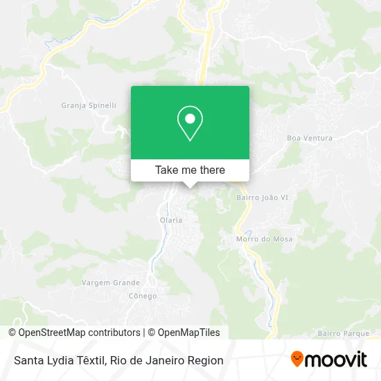 Santa Lydia Têxtil map