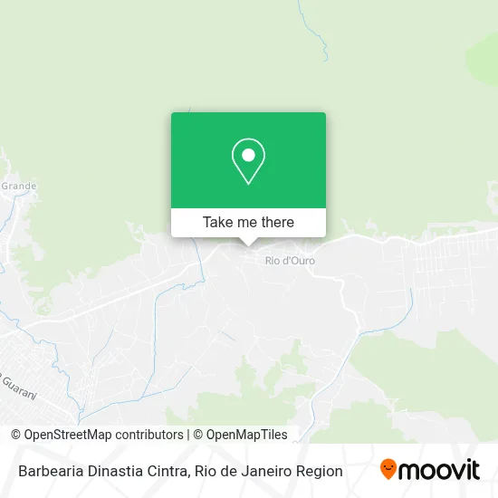 Barbearia Dinastia Cintra map