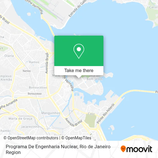 Programa De Engenharia Nuclear map